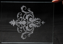 Glass engraving (CNC) works 1